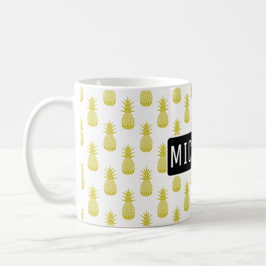 Mug Ananas personnalisé (Gauche)