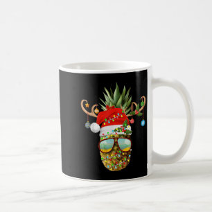 Mug Ananas sapin de Noël Lumières Sungles Holiday Xm