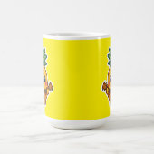 Mug Ananas souriant Kawaii - Tropical (Centre)