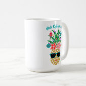 Mug Ananas tropical Mele Kalikimaka Noël (Devant droit)