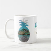 Mug Ananas Tropical Votre Nom Votre Boisson (Gauche)