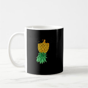 Mug Ananas vintage À L'HAUT, Demandez-Le À Un Cygne Su
