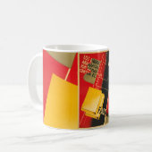 Mug Anarchiste de guerre civile espagnole/affiche rare (Devant gauche)