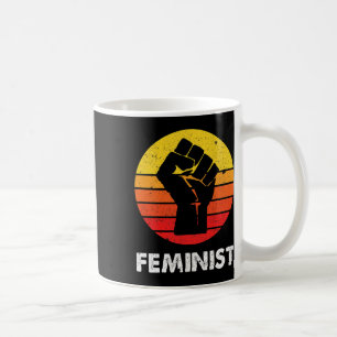 Mug Anarchiste féministe rétro Vintage les années 70 f
