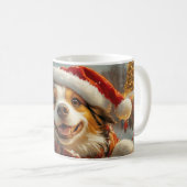 Mug Anatolie Berger Chien Roller Dessous de verre Noël (Devant droit)
