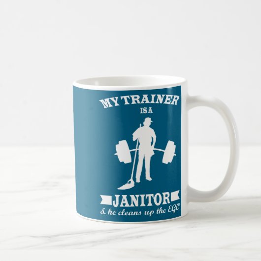 Mug Anatoly My Trainer Is Janitor Funny Gym Prank (Droite)