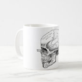 Mug Anatomie de crâne (Devant gauche)