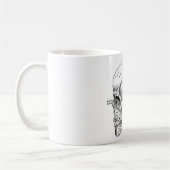 Mug Anatomie de crâne (Gauche)