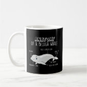 Mug Anatomie De La Baleine De Beluga (Gauche)