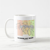 Mug Anatomie de la fourmi ouvrière (Ant Anatomy) (Gauche)