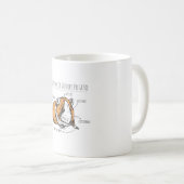 Mug Anatomie des cochons de Guinée (Devant droit)