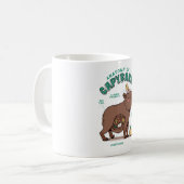 Mug Anatomie drôle de capybara (Devant gauche)