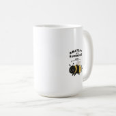 Mug Anatomie drôle d'un bumblebee Blebee Bum Mignon (Devant droit)