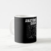 Mug Anatomie du canard en caoutchouc (Devant gauche)