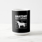 Mug Anatomie du chien du Labrador (Centre)