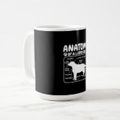 Mug Anatomie du chien du Labrador (Devant gauche)