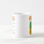 Mug Anatomie D'Un Ananas Amateurs Vacances Cool De Fam (Centre)