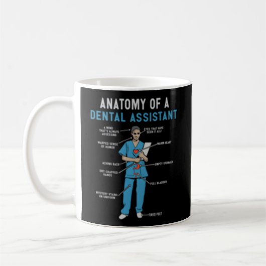 Mug Anatomie D'Un Assistant Dentaire (Gauche)