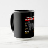 Mug Anatomie D'Un Chien De Terre-Neuve Amateurs (Devant gauche)