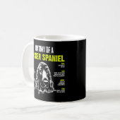 Mug Anatomie D'Un Cocker Fonction Spanielle De Chiens (Devant gauche)