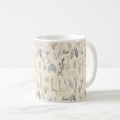 Mug Anatomie humaine Vintage (Devant droit)