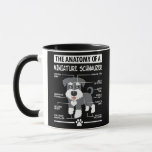 Mug Anatomy Of A Miniature Schnauzer Dog Dog Mama Dog<br><div class="desc">Anatomy Of A Miniature Schnauzer Dog Dog Maman Dog Dad Venin. Parfait pour papa,  maman,  papa,  men,  women,  friend et family members on Thanksgiving Day,  Christmas Day,  Mothers Day,  Fathers Day,  4th of July,  1776 Independent Day,  Vétérans Day,  Halloween Day,  Patrick's Day</div>