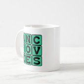 Mug Anchois, Garniture de Pizza (Devant gauche)