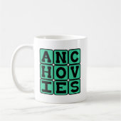 Mug Anchois, Garniture de Pizza (Gauche)