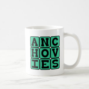 Mug Anchois, Garniture de Pizza