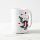 Mug Ancien aigle patriotique (Devant droit)