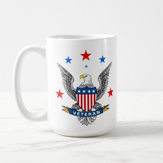 Mug Ancien aigle patriotique (Gauche)