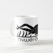 Mug Ancien Artefact Romain Se Connaître Squelette (Devant gauche)