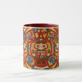 Mug Ancien Calendrier Maya Aztèque Conception de la ta (Centre)