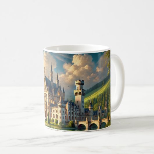 Mug Ancien château majestueux (Devant droit)