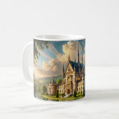 Mug Ancien château majestueux (Devant gauche)