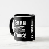 Mug Ancien combattant de l'armée de l'air des États-Un (Devant gauche)