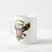 Mug Ancien combattant des forces armées des États-Unis (Devant gauche)