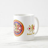 Mug Ancien combattant du Corps de signalisation (Devant droit)
