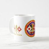 Mug Ancien combattant du Corps de signalisation (Devant gauche)
