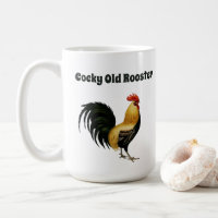 "Ancien coq" avec le graphique d'un coq