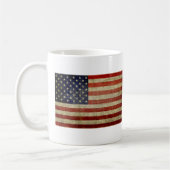 Mug Ancien drapeau américain (Gauche)