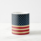 Mug Ancien drapeau américain (Centre)
