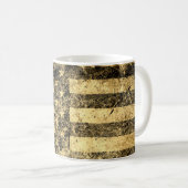 Mug Ancien drapeau américain Grunge 2 (Devant droit)