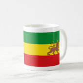 Mug Ancien drapeau éthiopien (Devant droit)