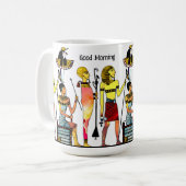 Mug Ancien Égypte Pharaons Lavish Ormamentation (Devant gauche)