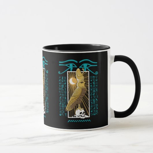 Mug Ancien Faucon d'Egypte Dieu Horus (Droite)