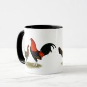 Mug Ancien jeu anglais Bantams : BB Red Pair (Devant gauche)