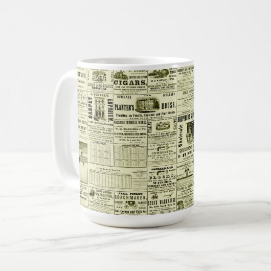 Mug Ancien journal (Devant gauche)