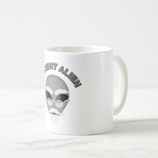 Mug Ancien journal en chef Alien (Devant droit)