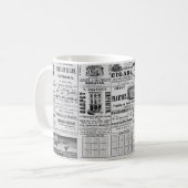 Mug Ancien journal II (Devant gauche)
